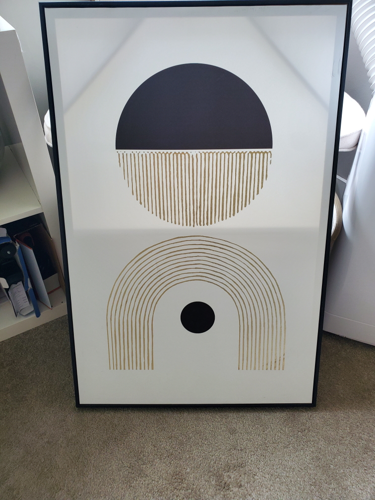 Framed Abstract Art Print