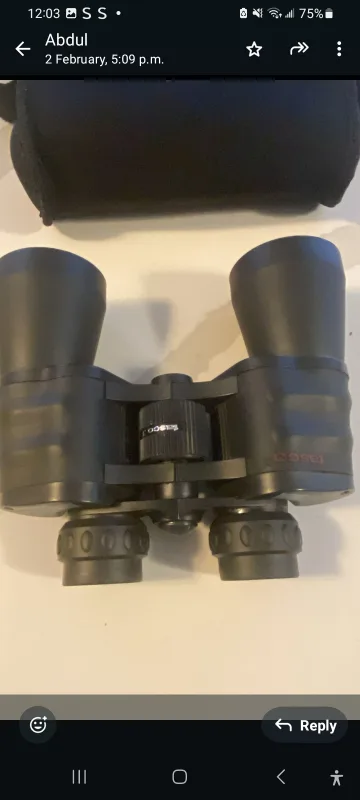 Tasco Binoculars with Case thumbnail