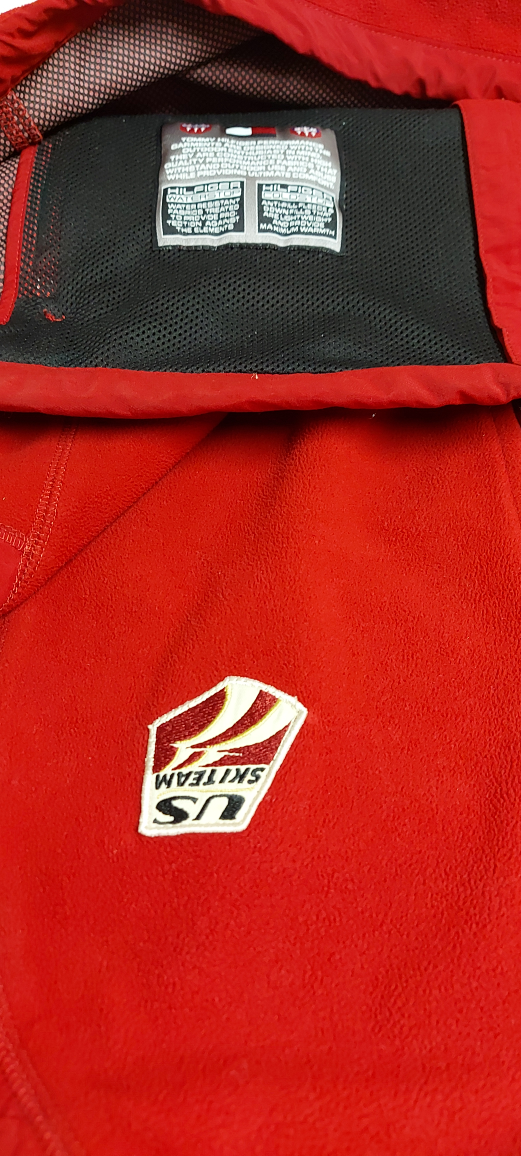 Tommy Hilfiger US Ski Team Red Fleece Jacket - Size XL - photo 2