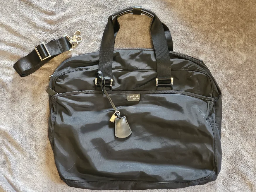 Agnès b. Voyage Black Tote Bag thumbnail