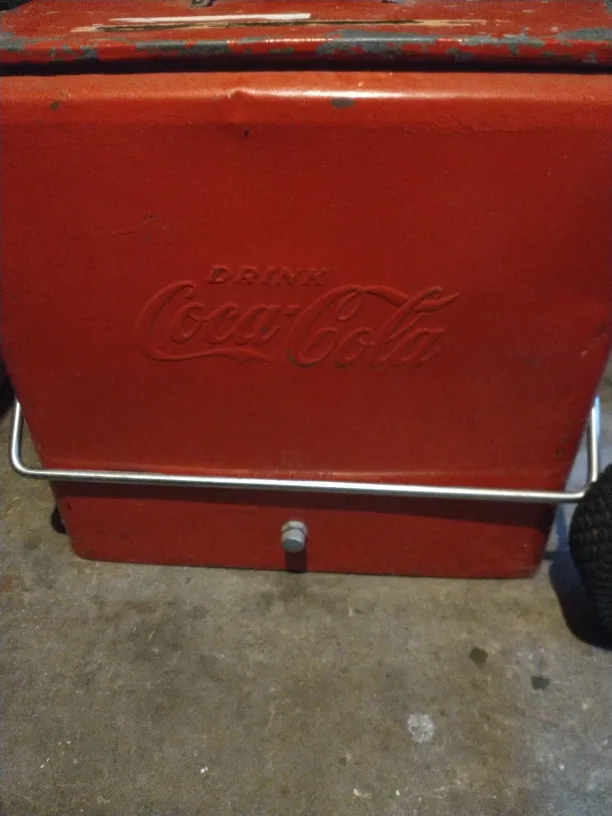 Vintage Coca-Cola Cooler & Collectibles image indicator(7)