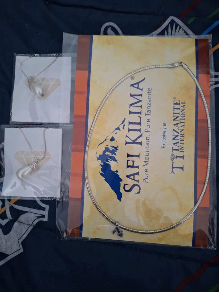 SAFI KILIMA Tanzanite Necklace and 2 other necklaces thumbnail