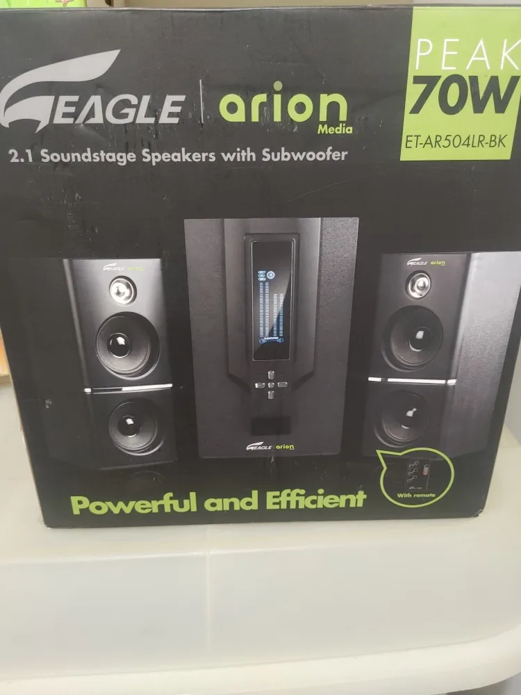Eagle Arion 2.1 Soundstage Speakers with Subwoofer thumbnail