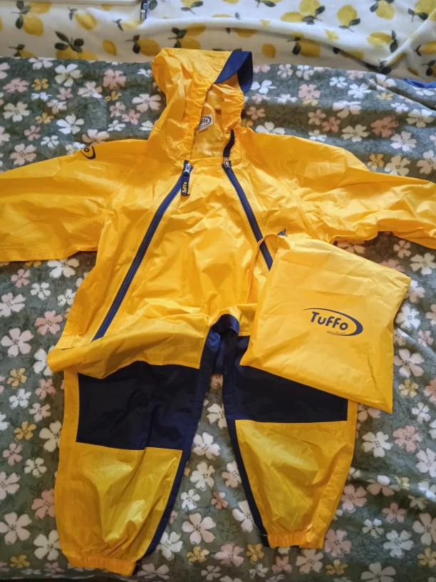 Tuffo Muddy Buddy Yellow Rain Suit - Size 5T