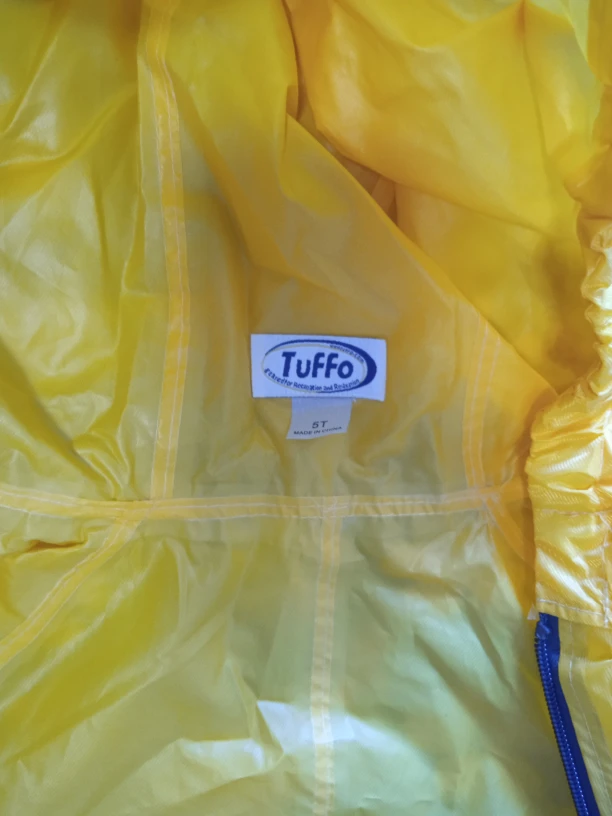 Tuffo Muddy Buddy Yellow Rain Suit - Size 5T - photo 2