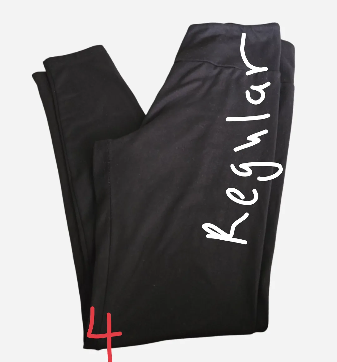 5 Black Leggings sz M image indicator(6)