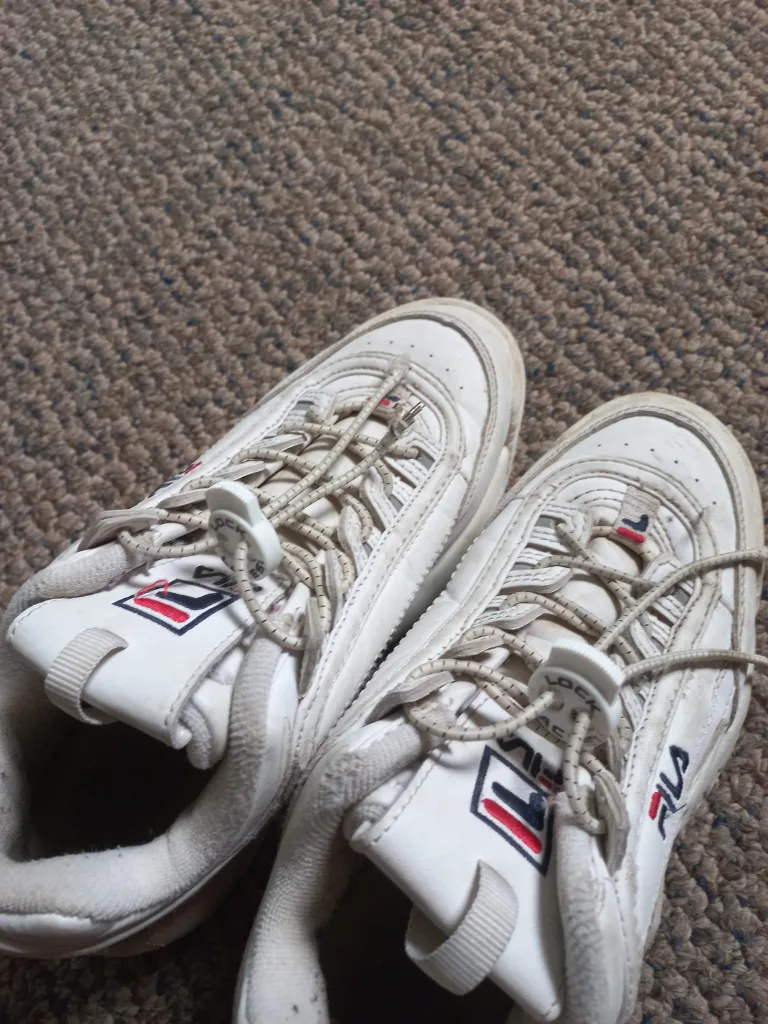 Fila White Athletic Shoes image indicator(4)