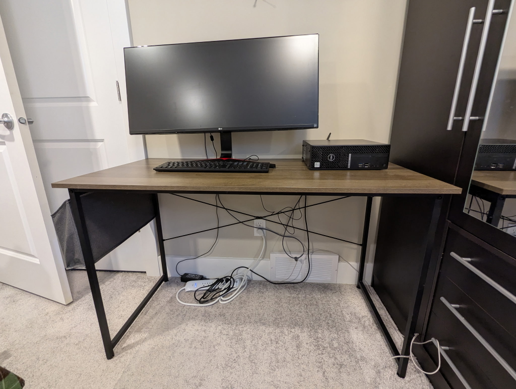Desk - 47" x 24" with Storage