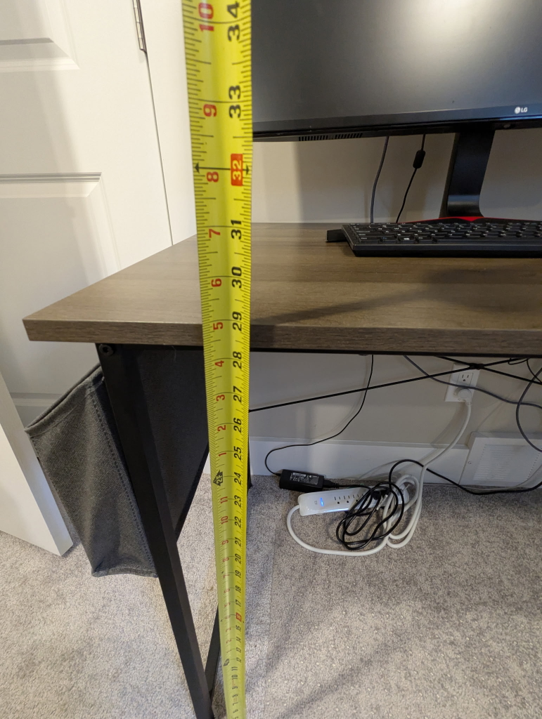 Desk - 47" x 24" with Storage - photo 4
