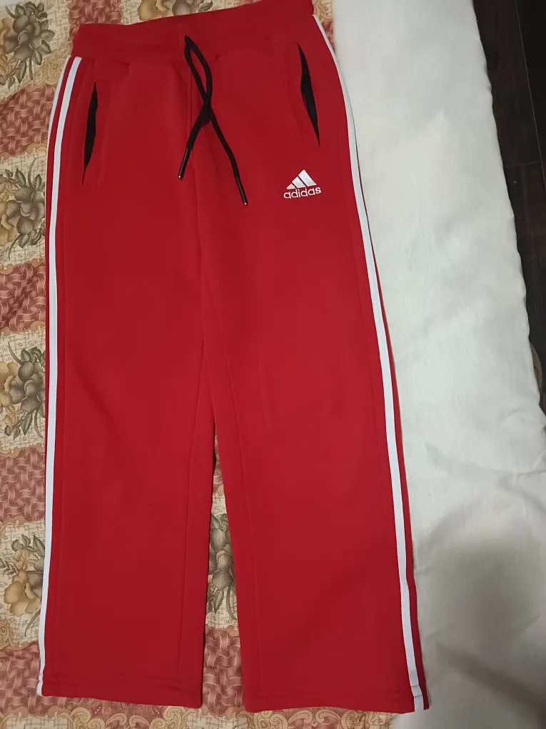 Adidas Red Track Pants thumbnail