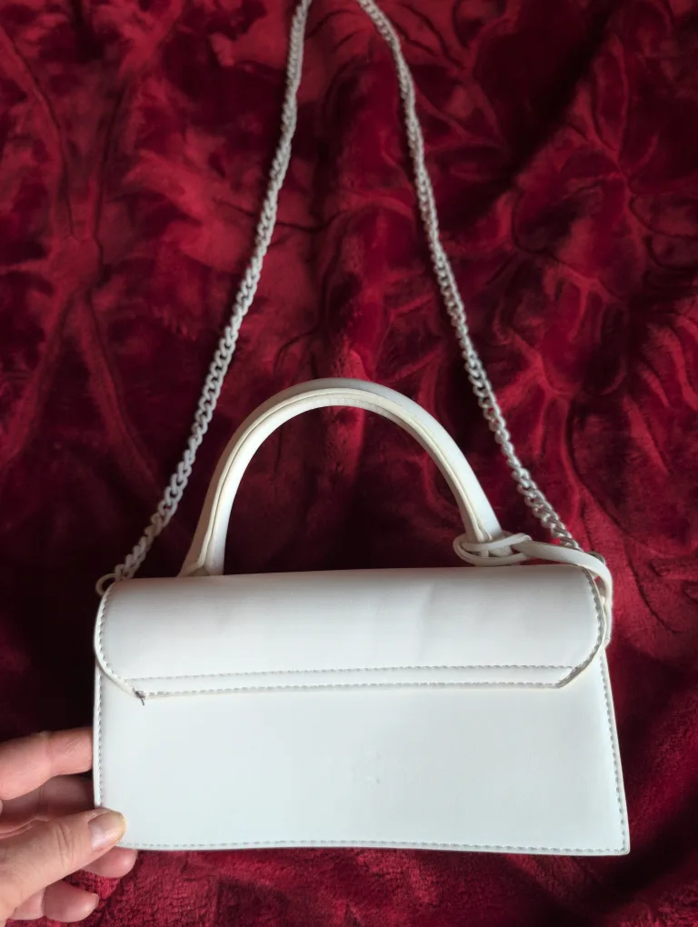 RW&CO White Mini Top Handle Bag. 🇨🇦 image indicator(2)