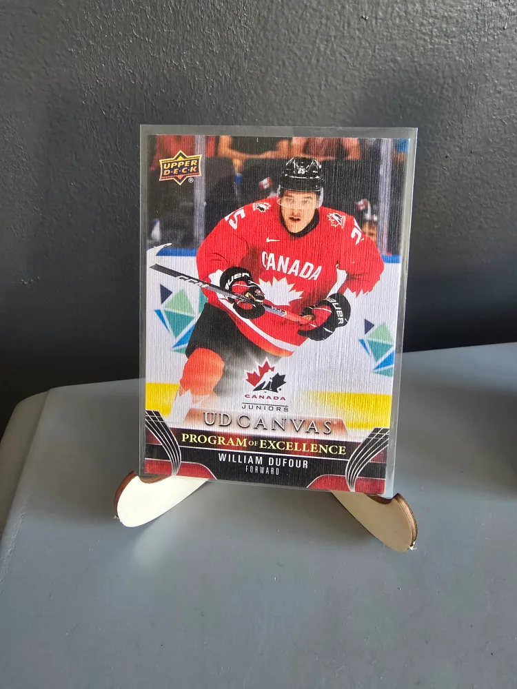 23-24 Upper Deck William Dufour Canvas Rookie thumbnail