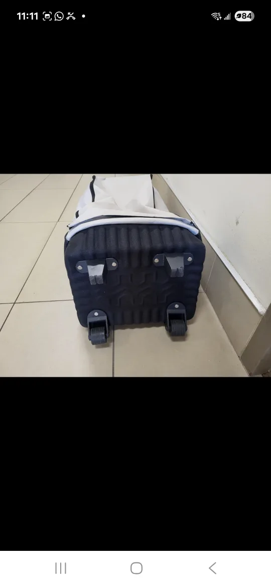 Large Rolling Duffel Bag - 32x8x12 Inches image indicator(2)