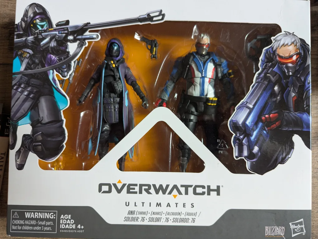 Overwatch two pack action figures thumbnail