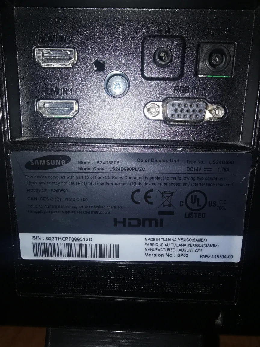 Samsung S24D590PL 24 inch LED Monitor image indicator(3)