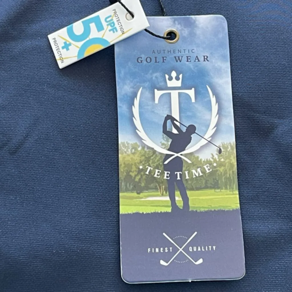 Blue Tee Time Men's Golf Shorts image indicator(7)