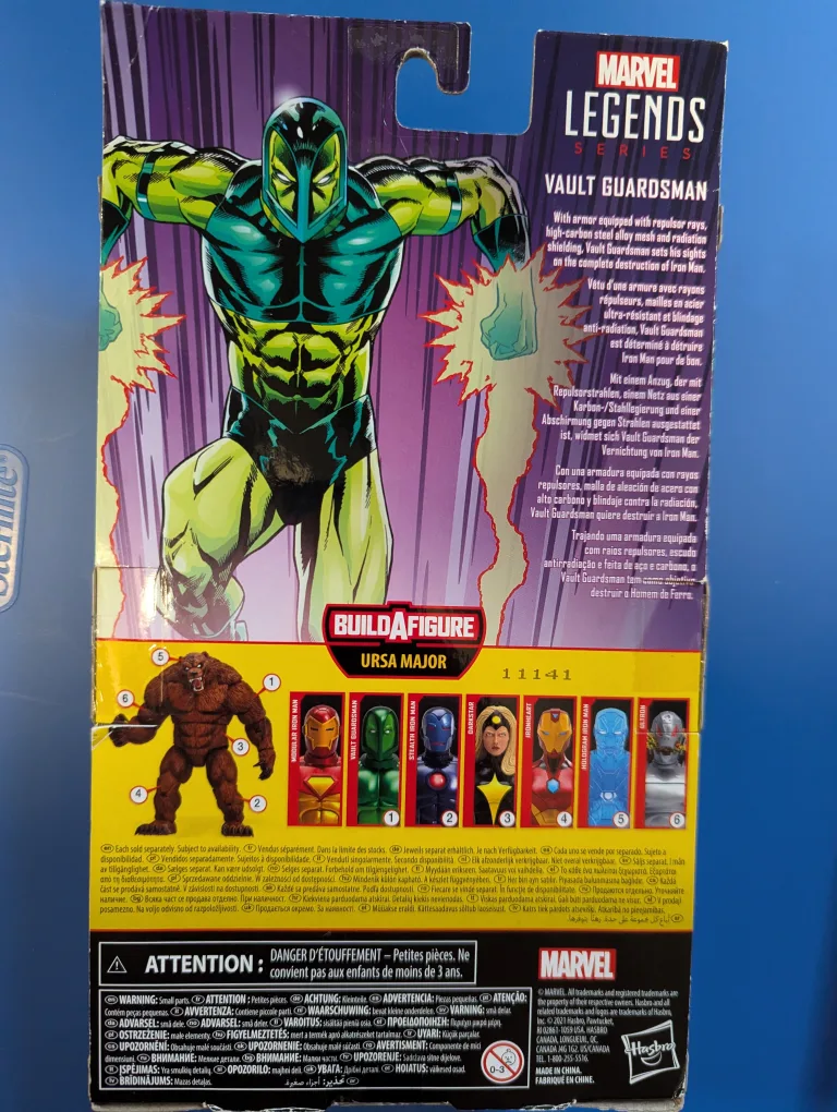 Marvel Legends Vault Guardsman figure image indicator(2)