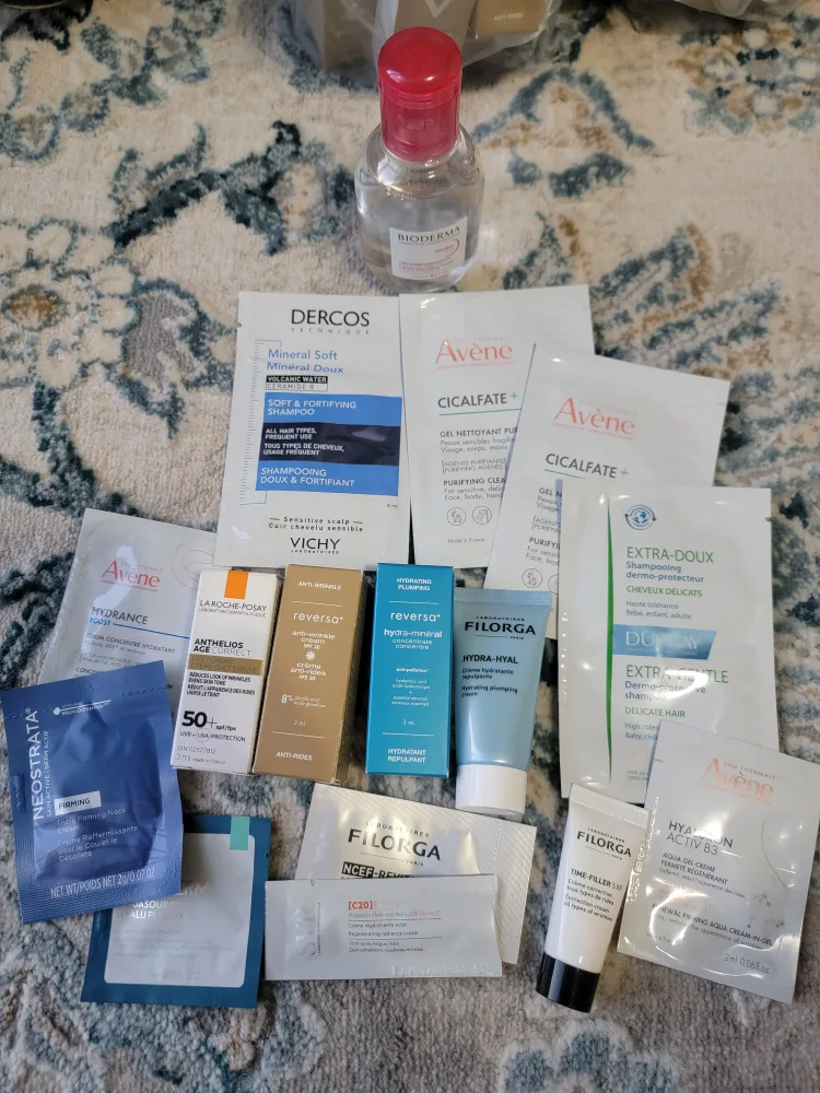 Skincare Sample Bundle: Avène, Filorga, Bioderma thumbnail