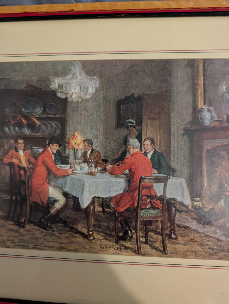 Matthews Bros. LTD. Framed Print - "Good Cheer"