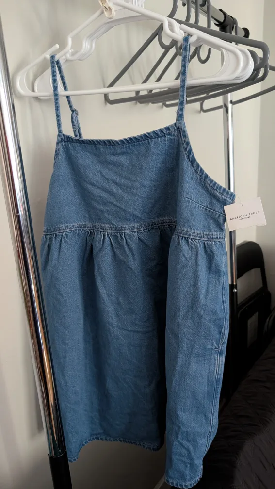 American Eagle Denim Sundress (still with the tag) thumbnail