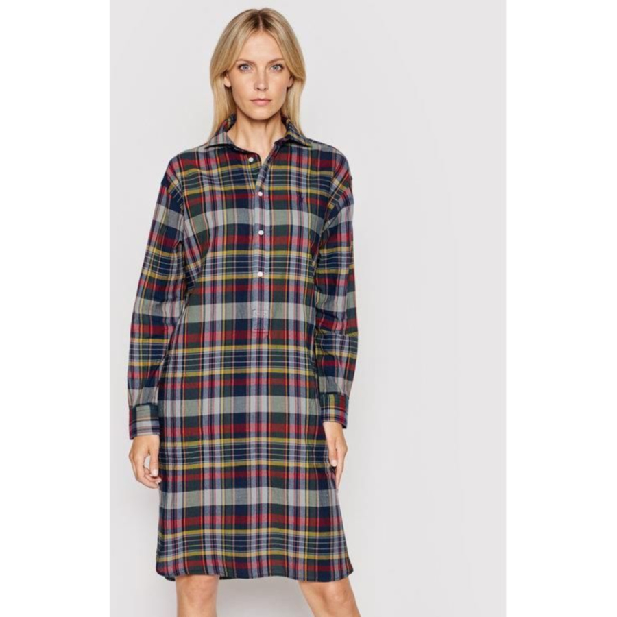Polo Ralph Lauren Plaid Shirt Dress
