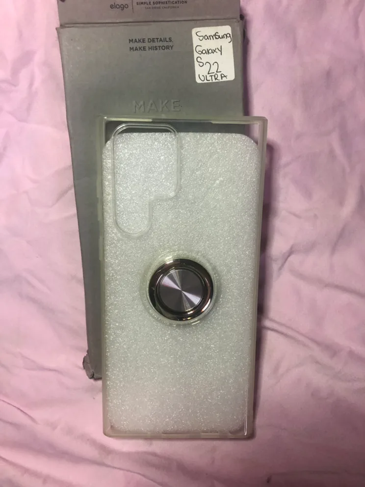 NEW clear phone case for Samsung S22 Ultra thumbnail