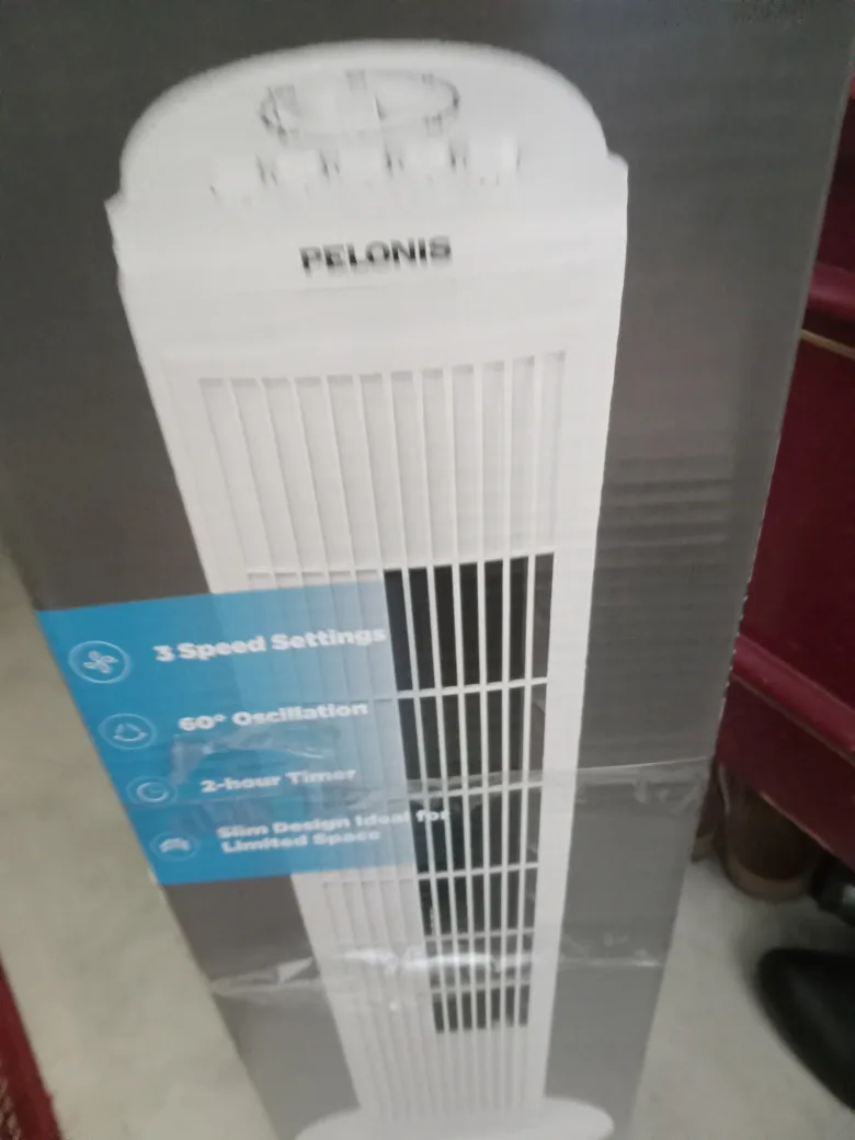 PELONIS 30-Inch Oscillating Tower Fan - New in Box! image indicator(2)