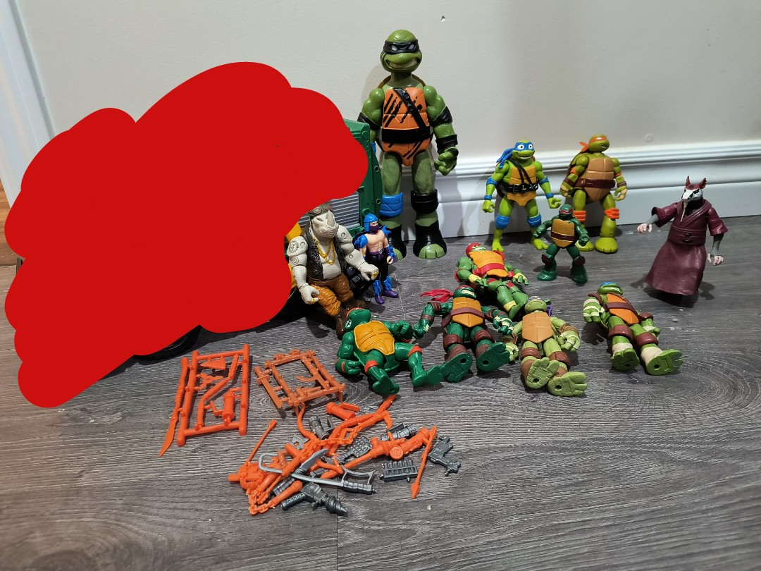 Teenage Mutant Ninja Turtles Toy Lot - photo 3