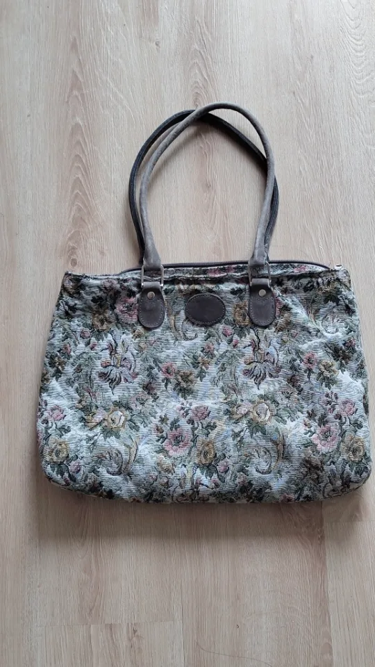 Vintage Floral Tapestry Shoulder Bag🇨🇦🧡 image indicator(3)