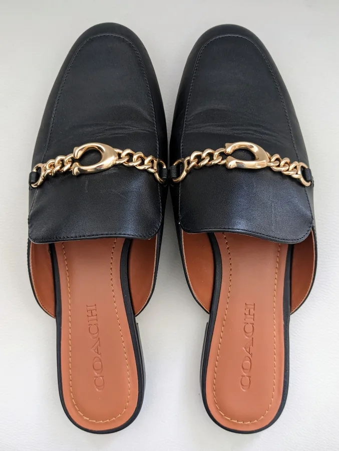 Coach Sofi Leather Slide image indicator(3)