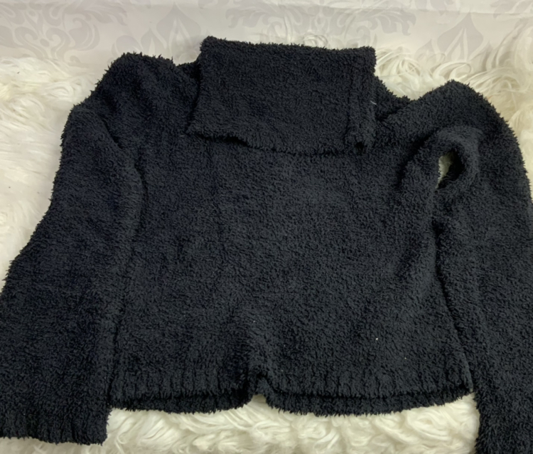 Jacob JR XXL black turtle neck oversized sweater