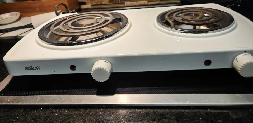 Salton Double Burner Hot Plate thumbnail