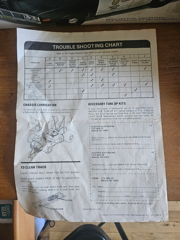 DUKES OF HAZZARD OWNERS MANUAL image indicator(2)