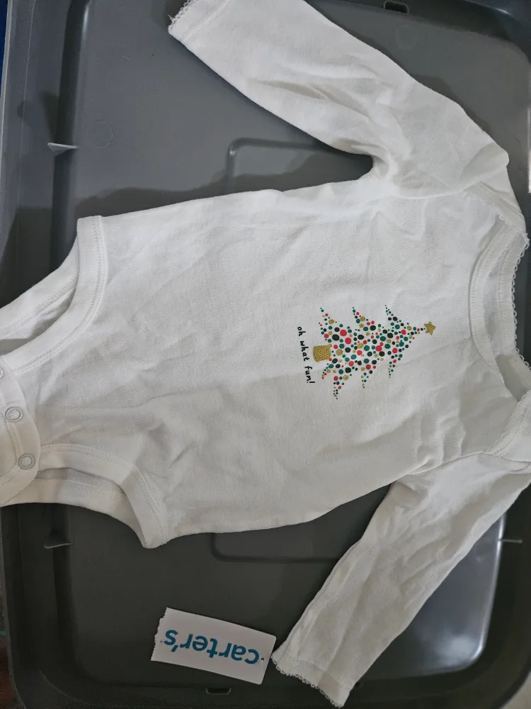 Carter's 6M Christmas Tree Bodysuit thumbnail