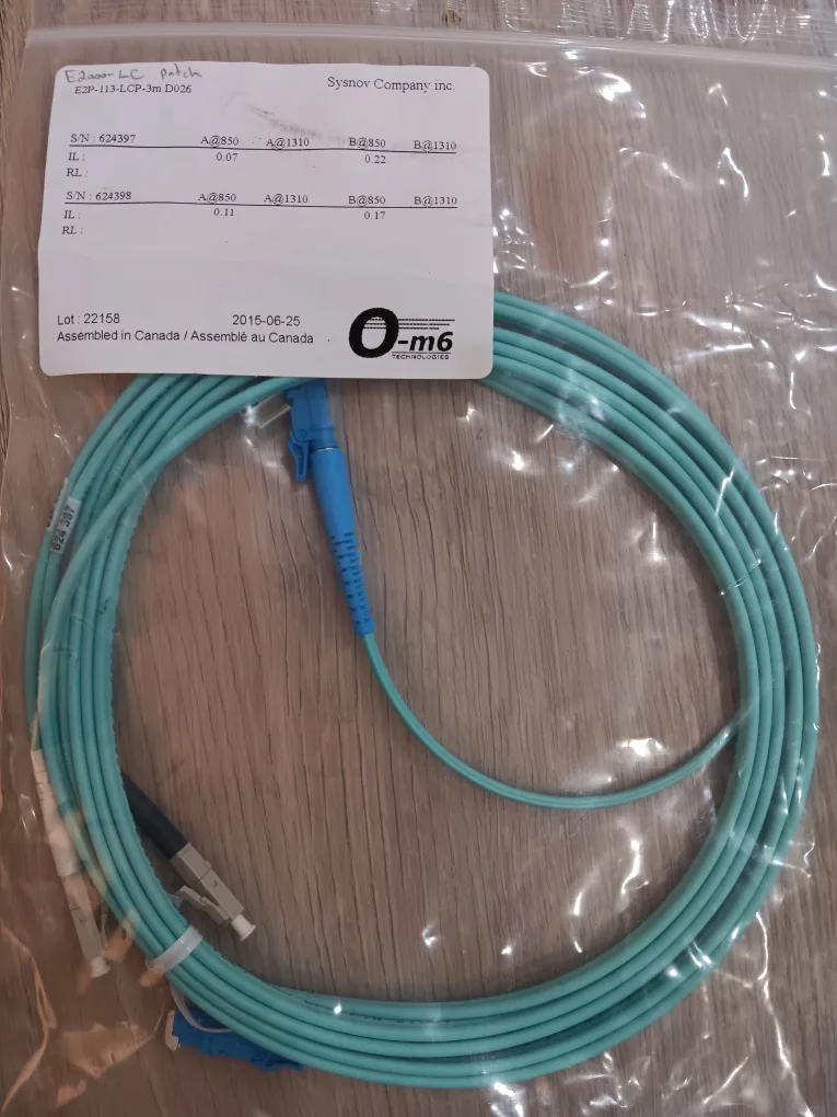Sysnov Company Fiber Optic Patch Cable thumbnail