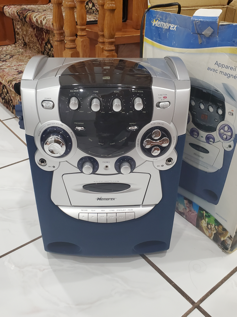 Memorex Karaoke CDG Cassette Player/Recorder - photo 5