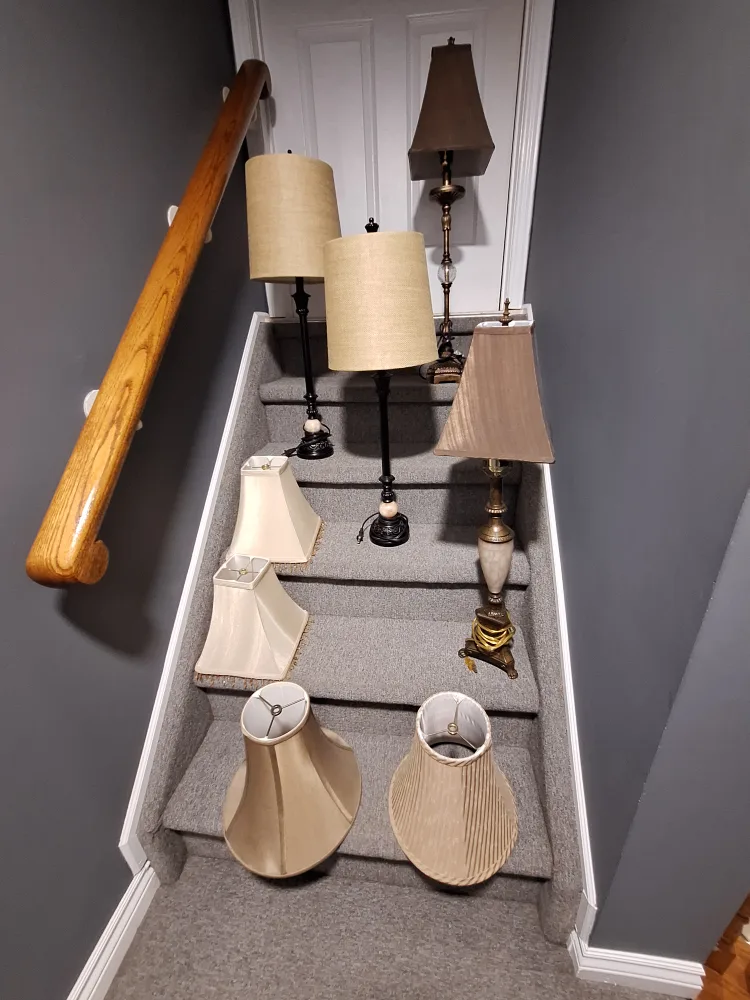 Variety of Lamps and Lamp Shades thumbnail
