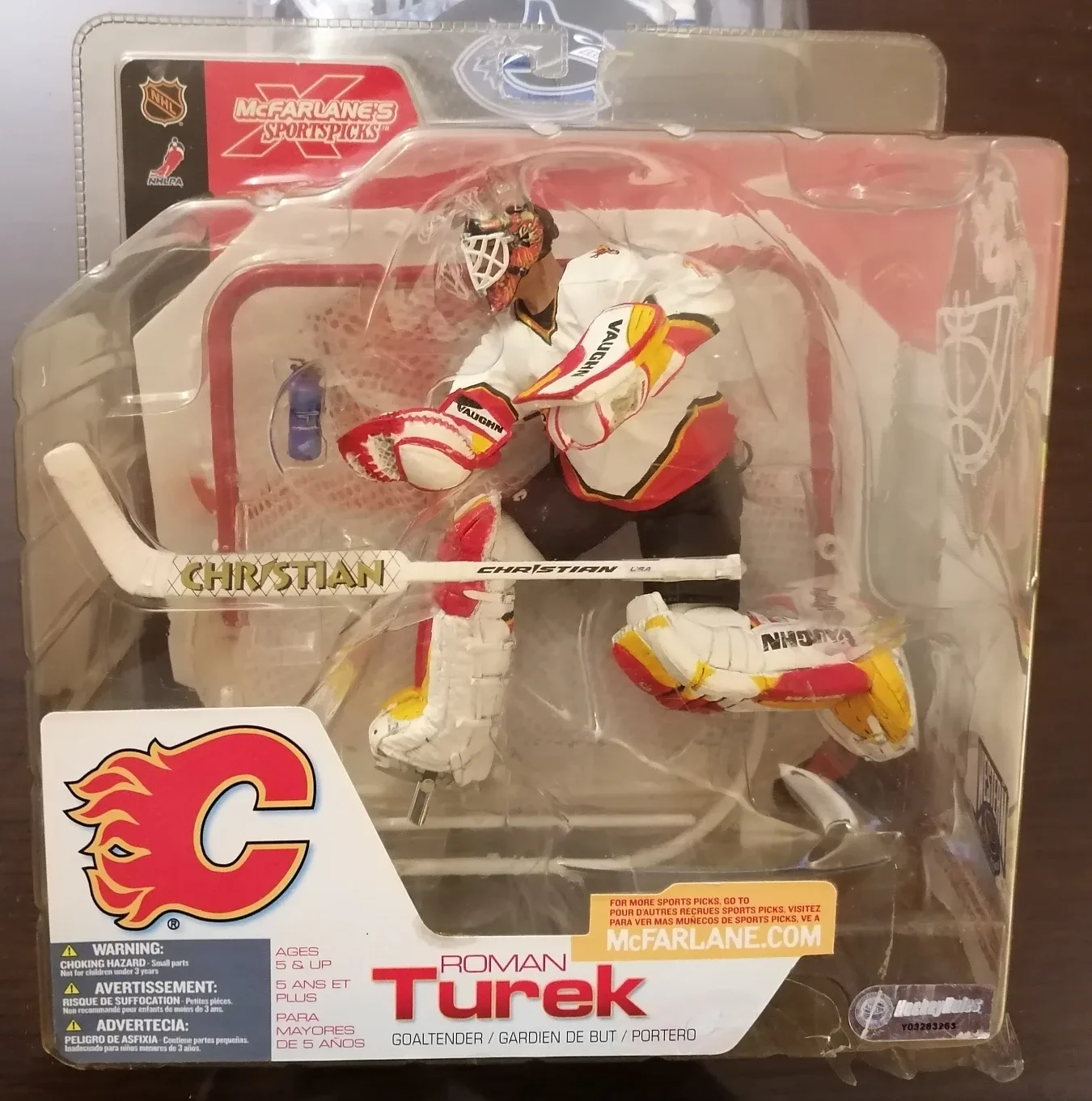 McFarlane Roman Turek Calgary Flames Figure thumbnail