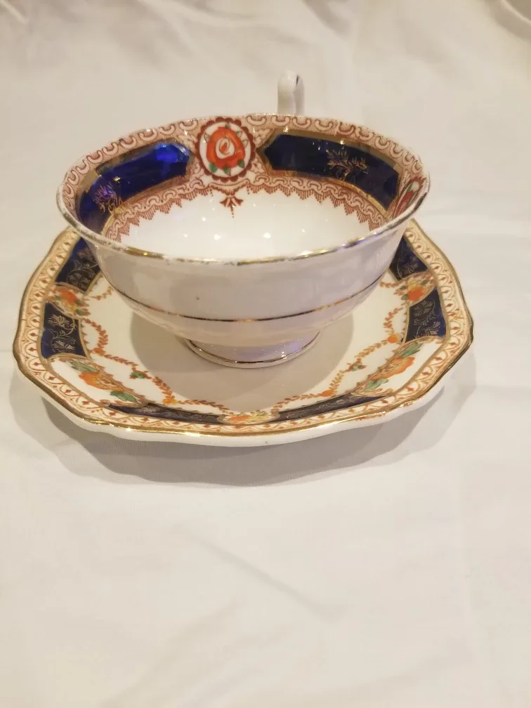 Royal Stafford English Bone China Tea Cup & Saucer thumbnail
