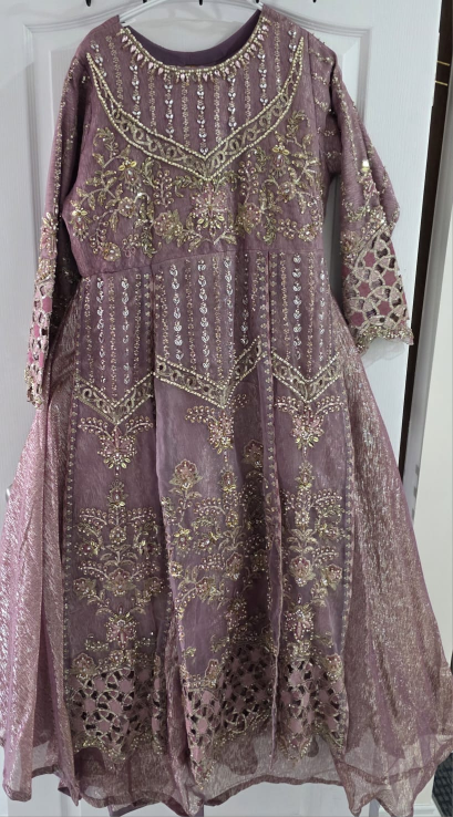 Embroidered Formal Dress - photo 2