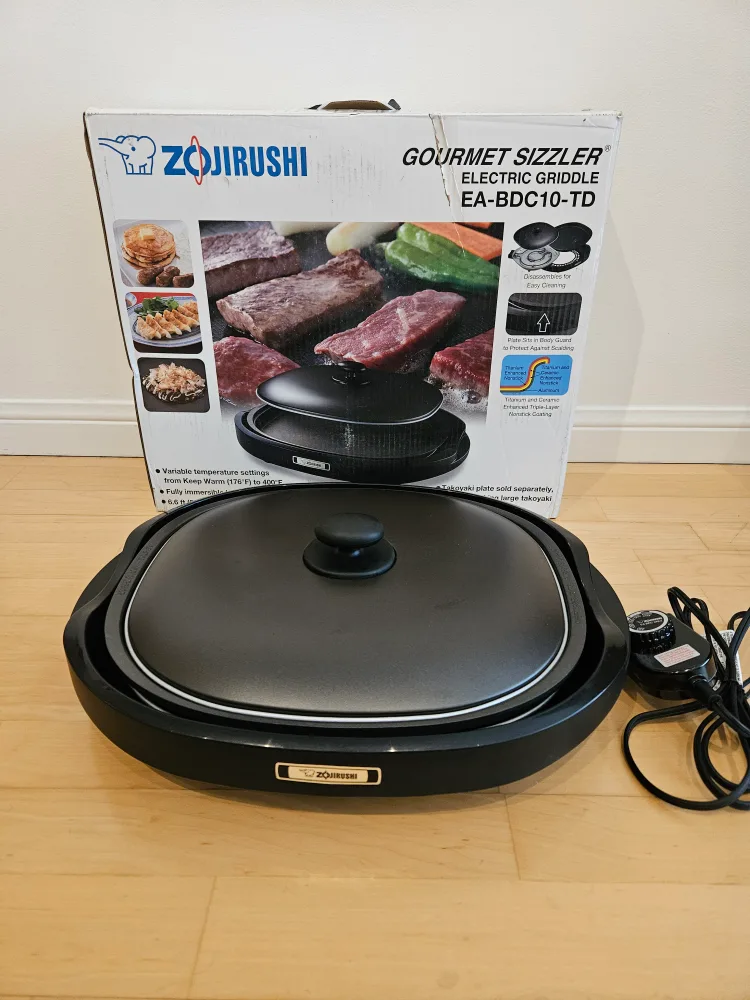 Zojirushi Gourmet Sizzler Electric Griddle EA-BDC10-TD thumbnail