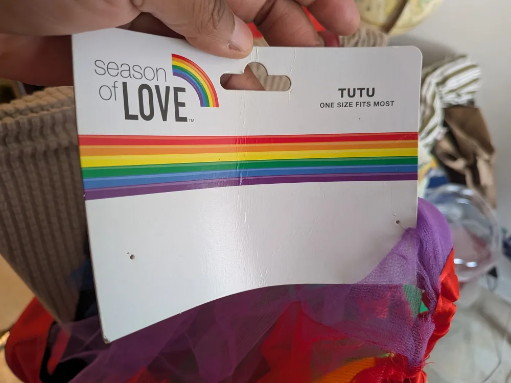 Season of Love Rainbow Tutu - One Size image indicator(2)