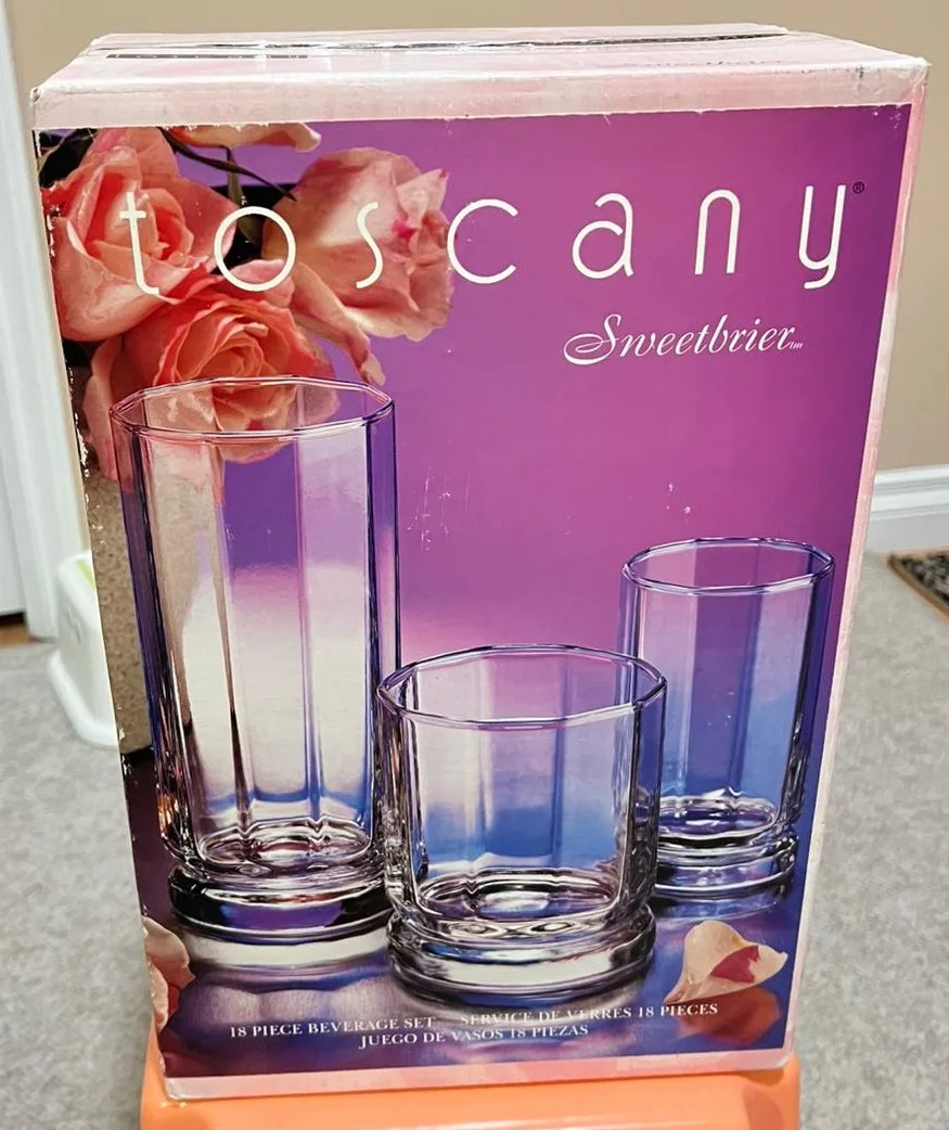 Tuscany Sweetbrier 18-Piece Beverage Set thumbnail