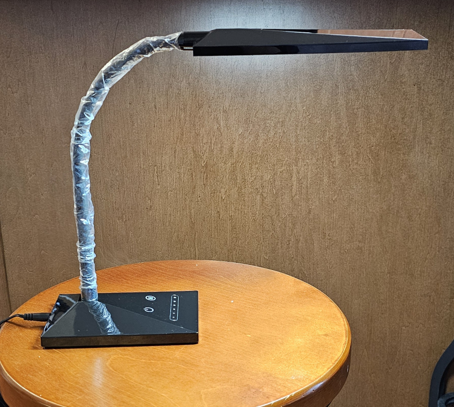 Black LED Desk Lamp - New - photo 5