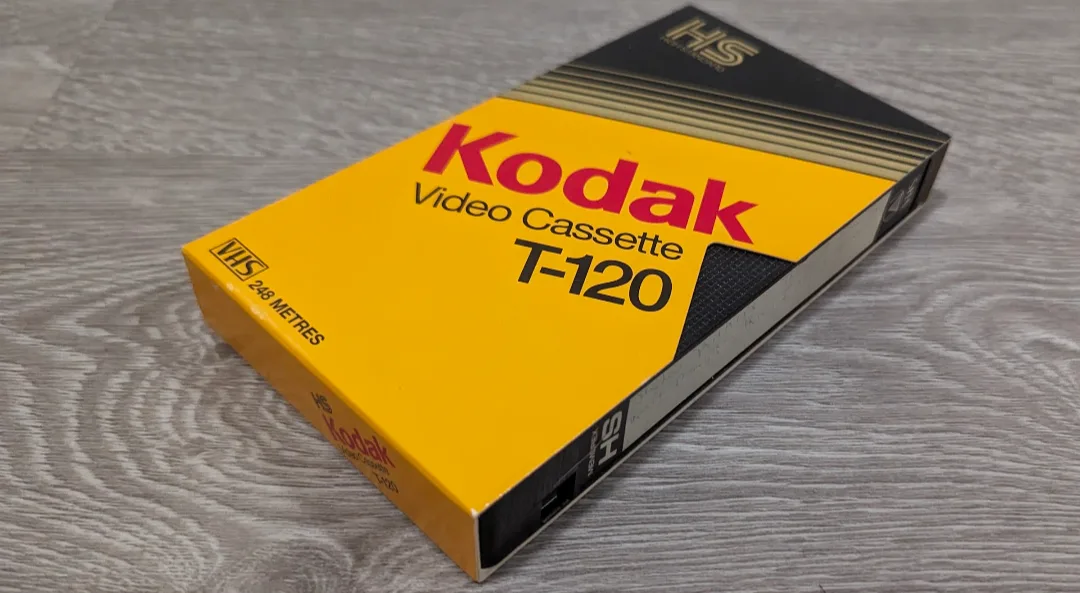 Kodak Video Cassette T-120 VHS Movie thumbnail
