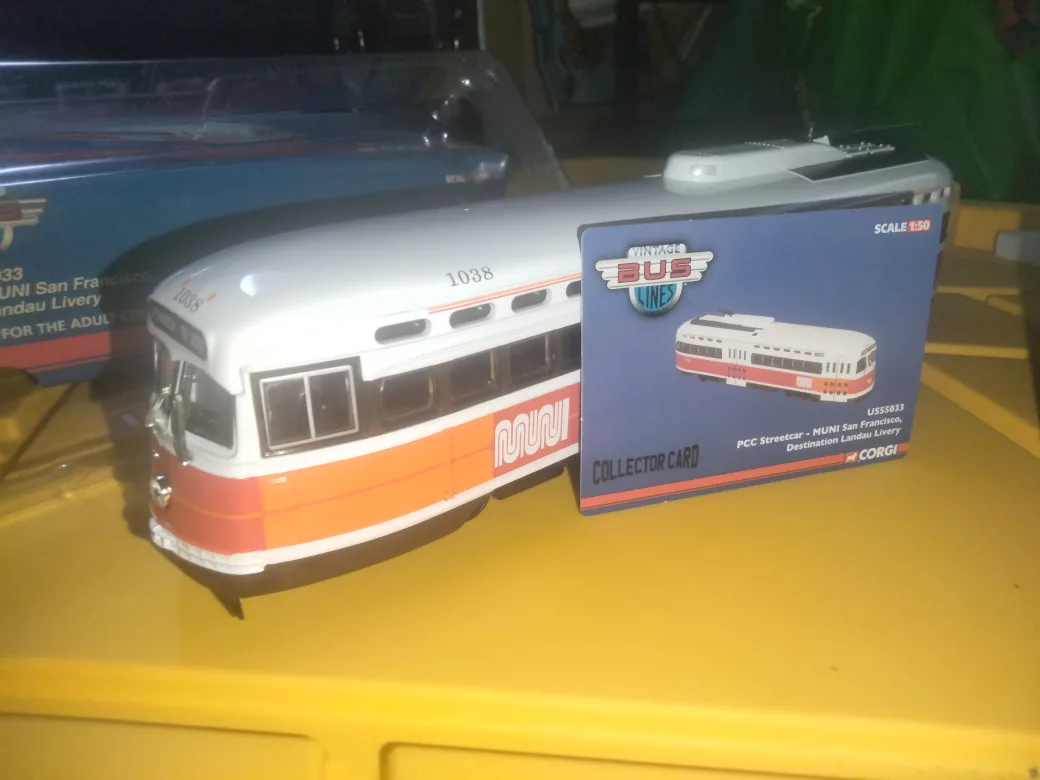 Corgi MUNI San Francisco PCC Streetcar thumbnail