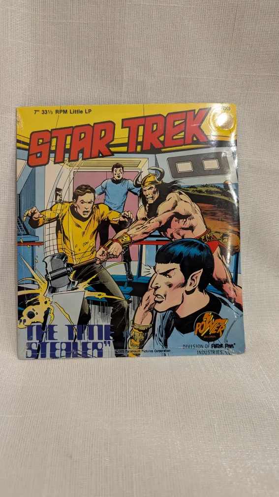 Star Trek: The Time Stealer 7" 33 1/3 RPM LP 1975 image indicator(2)