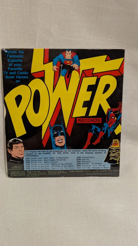 Star Trek: The Time Stealer 7" 33 1/3 RPM LP 1975 image indicator(5)