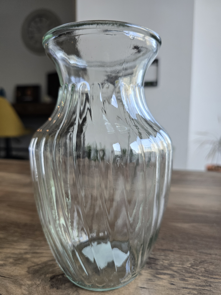 Clear Glass Vase
