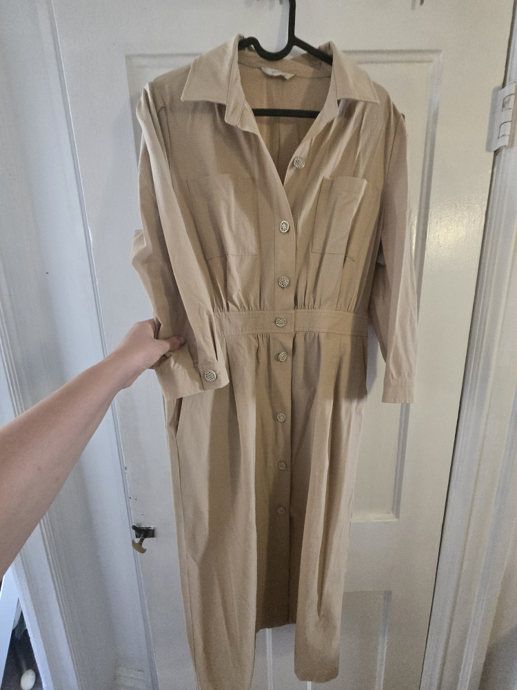 The Izzat Beige Dress - photo 2
